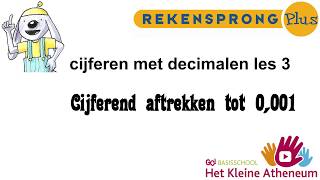 Cijferen Komma Les 3