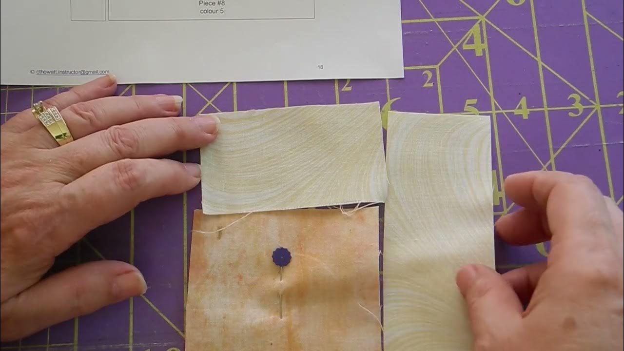 Log Cabin Quilt Block YouTube