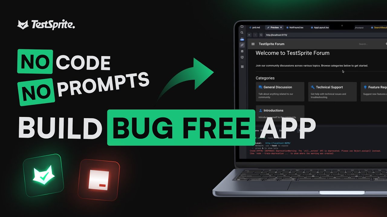 Build a Bug-Free Web App with TestSprite in Just 20 Minutes! - YouTube