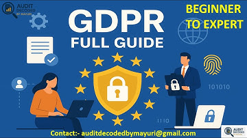 What is GDPR ? |Complete Beginner-to-Expert Guide|Complete Masterclass for Auditors & Compliance Pro