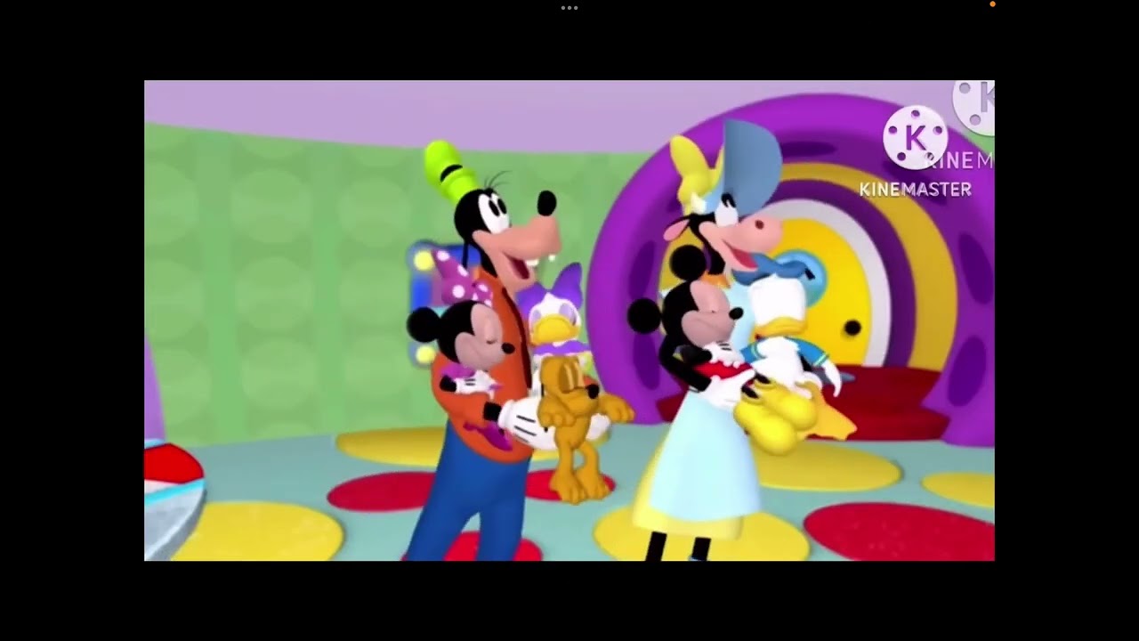 Me Whispering Oh Toodles With Goofy & Clarabelle From Goofy Babysitter
