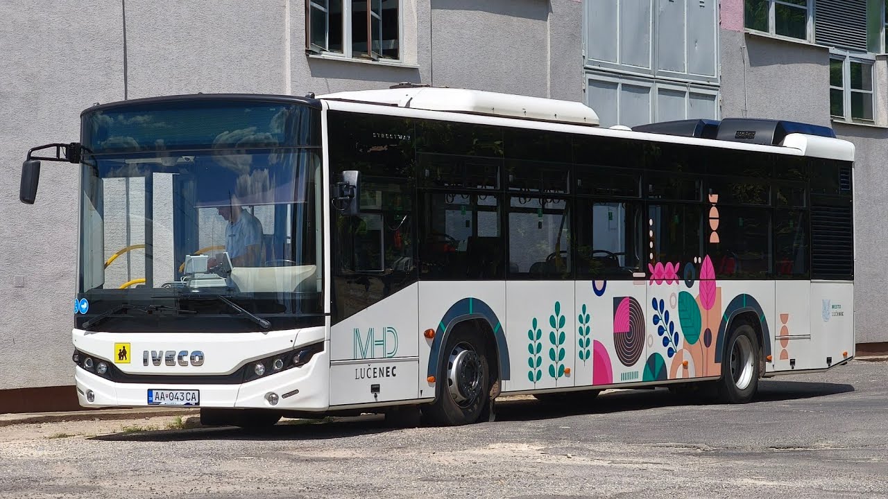 Iveco Streetway 12M • AA-043CA • SAD Lučenec | MHD Lučenec