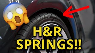 MK7 GTI H&R SPRING INSTALL