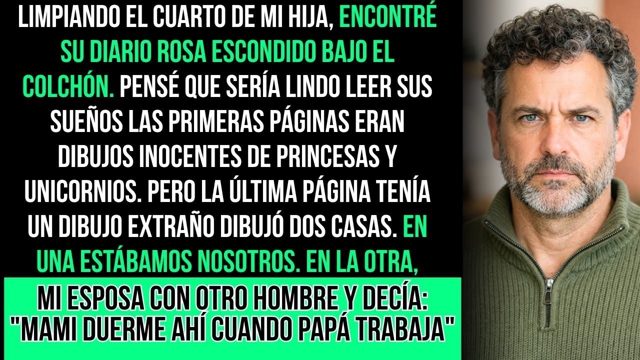 Encontré El Diario Secreto De Mi Hija De 7 Años. En La Última Página Decía: 