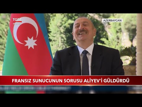 Fransız Sunucunun Drone Sorusu Aliyev'i Güldürdü