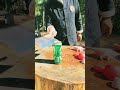 Most Expensive Cleaver Cutting Master#topcleaver#heavyblade#handmade#tranding#shortsviral#shorts#edc