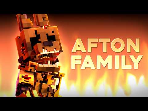 "Afton Family" REMIX | FNAF Animated Music Video SHORT (Song by APAngryPiggy)