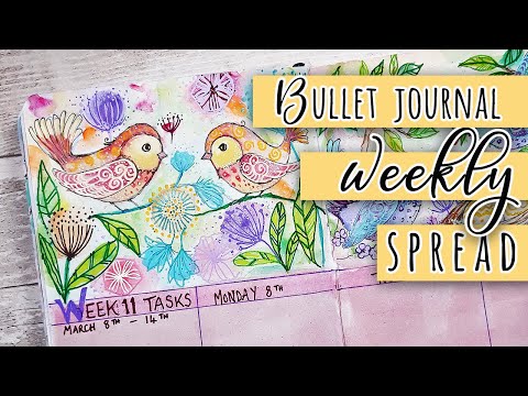 Plan With Me March 2021 – Bullet Journal Weekly Spread 5