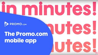 Introducing the Promo.com mobile app