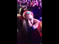 Bayley Gives Erin Ferry Her Hairband and a Cuddle at The WWE in Glasgow