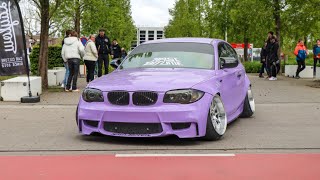 LOW Tuner Cars leaving a Carshow | Lay Low 2024