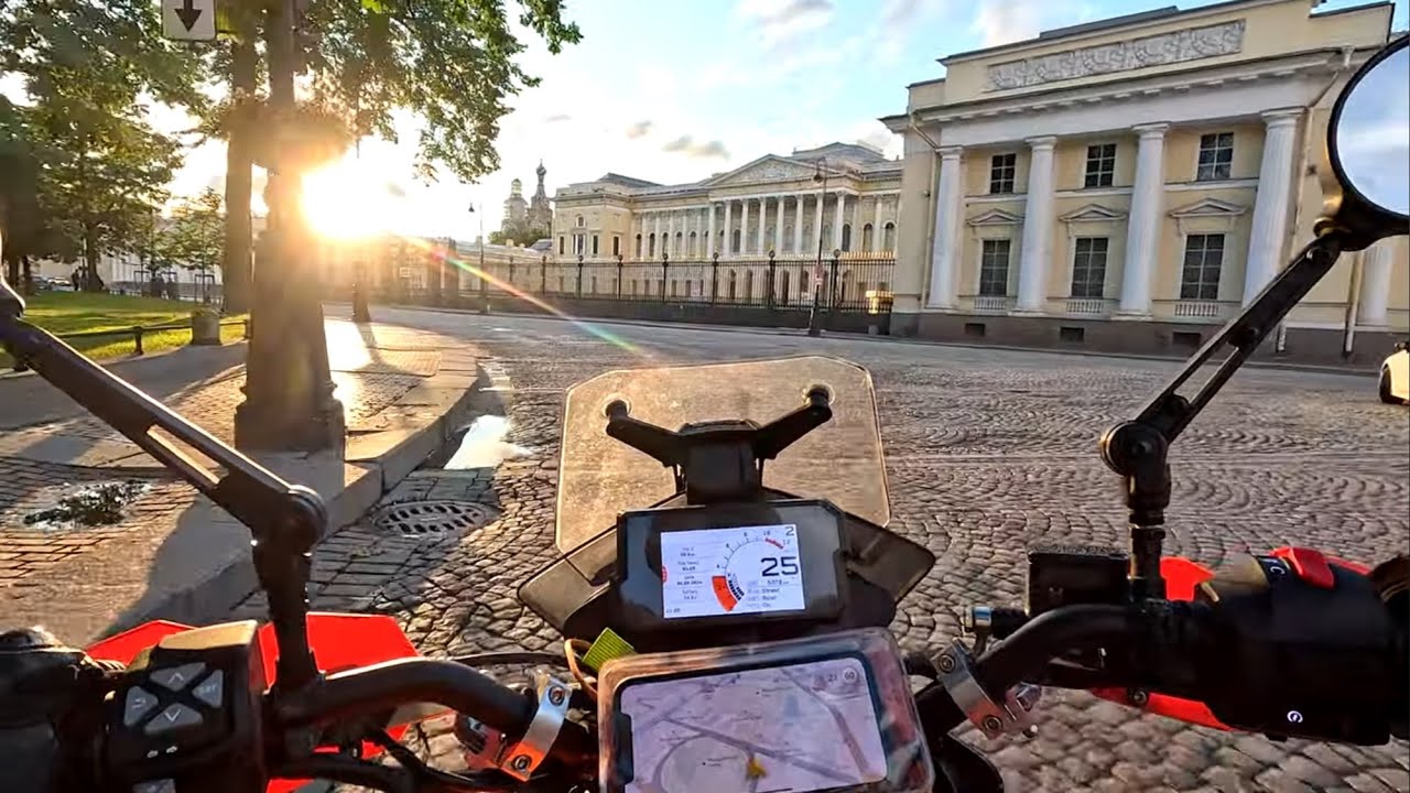 #47-2 Обзорочка по Санкт-Петербургу с племяшкой | KTM 390 Adventure SW | Kove 500X