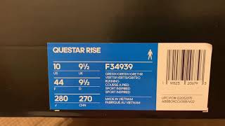 Adidas Questar Rise - grey/grey - mens shoes by TheDavePhan 697 views 4 years ago 1 minute, 43 seconds