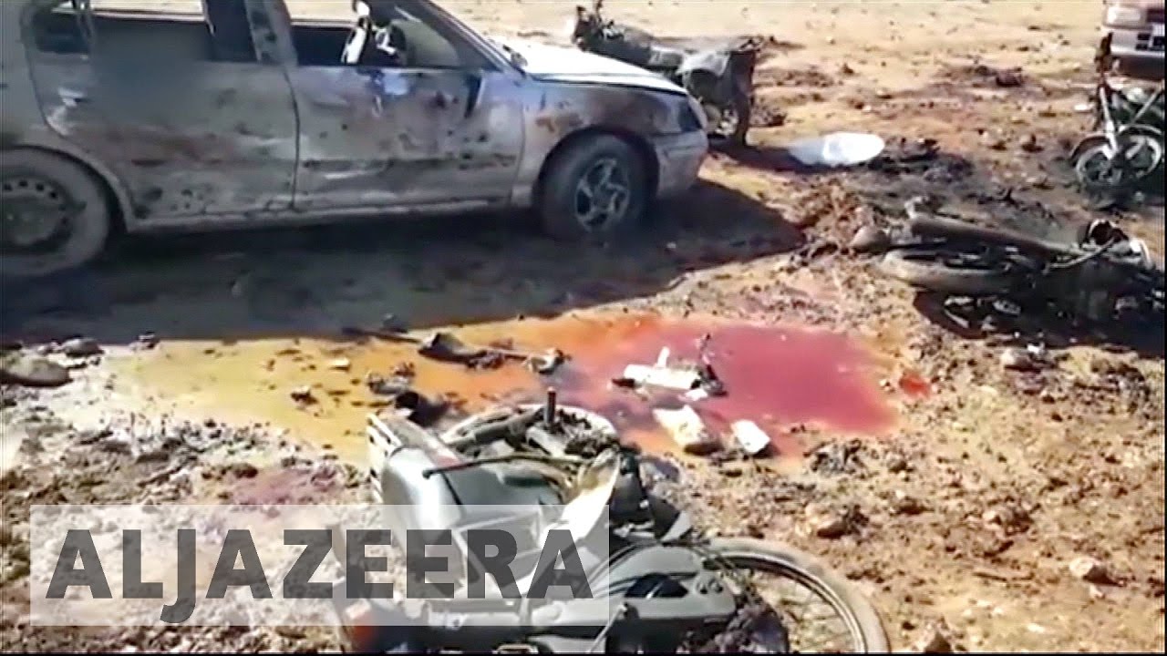 انتحاري يفجر نفسه ويقتل أكثر من 50 شخصاً في مدينة الباب السورية