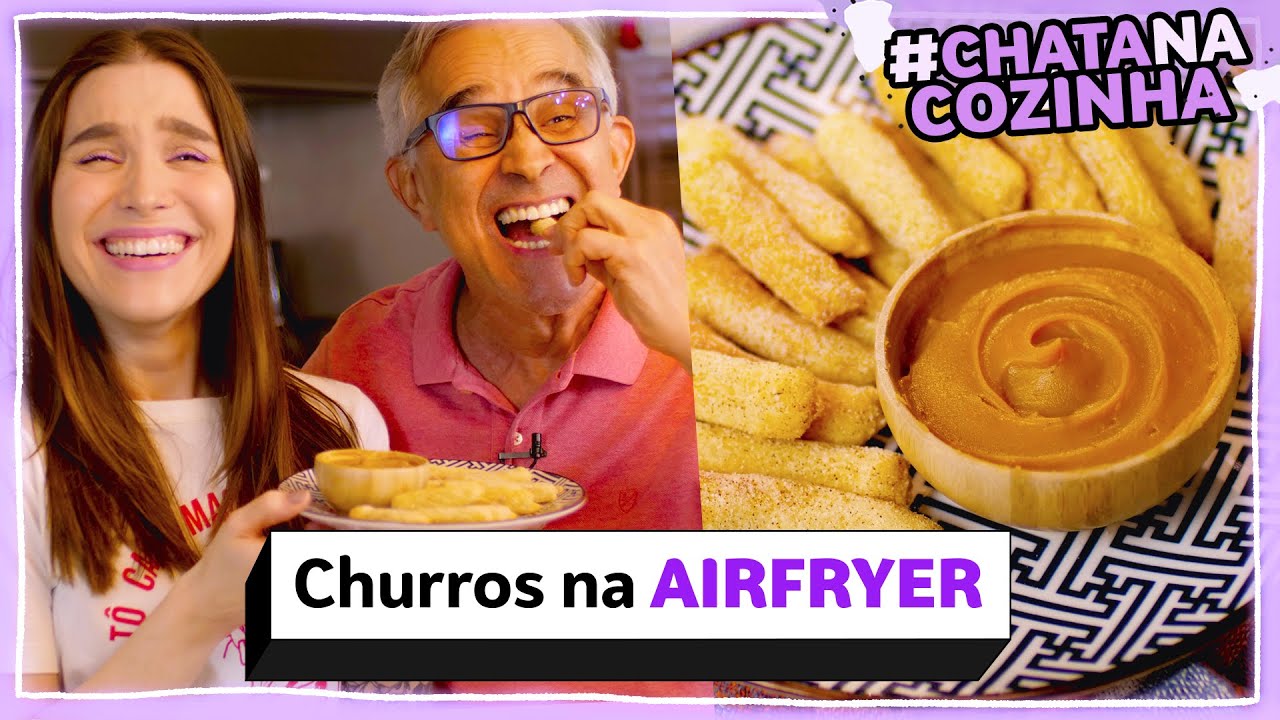 Como fazer mini-bolinhos de churros na airfryer!! – Cozinha Rápida & Fácil