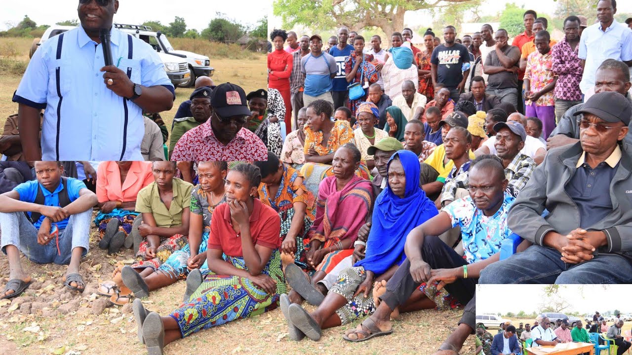 RC MTANDA USO KWA USO NA WAKAZI WA REMUNG'ORORI, AWAPA MBINU YA KUMALIZA MIGOGORO