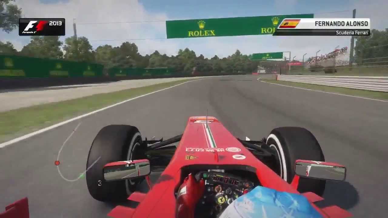 F1 2013 The Game - Monza Hotlap