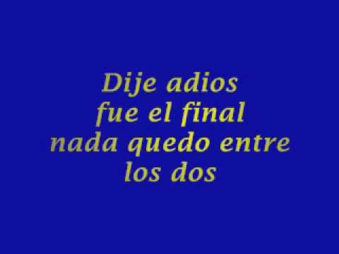 ~Erreway~dije adios~Lyrics~♫