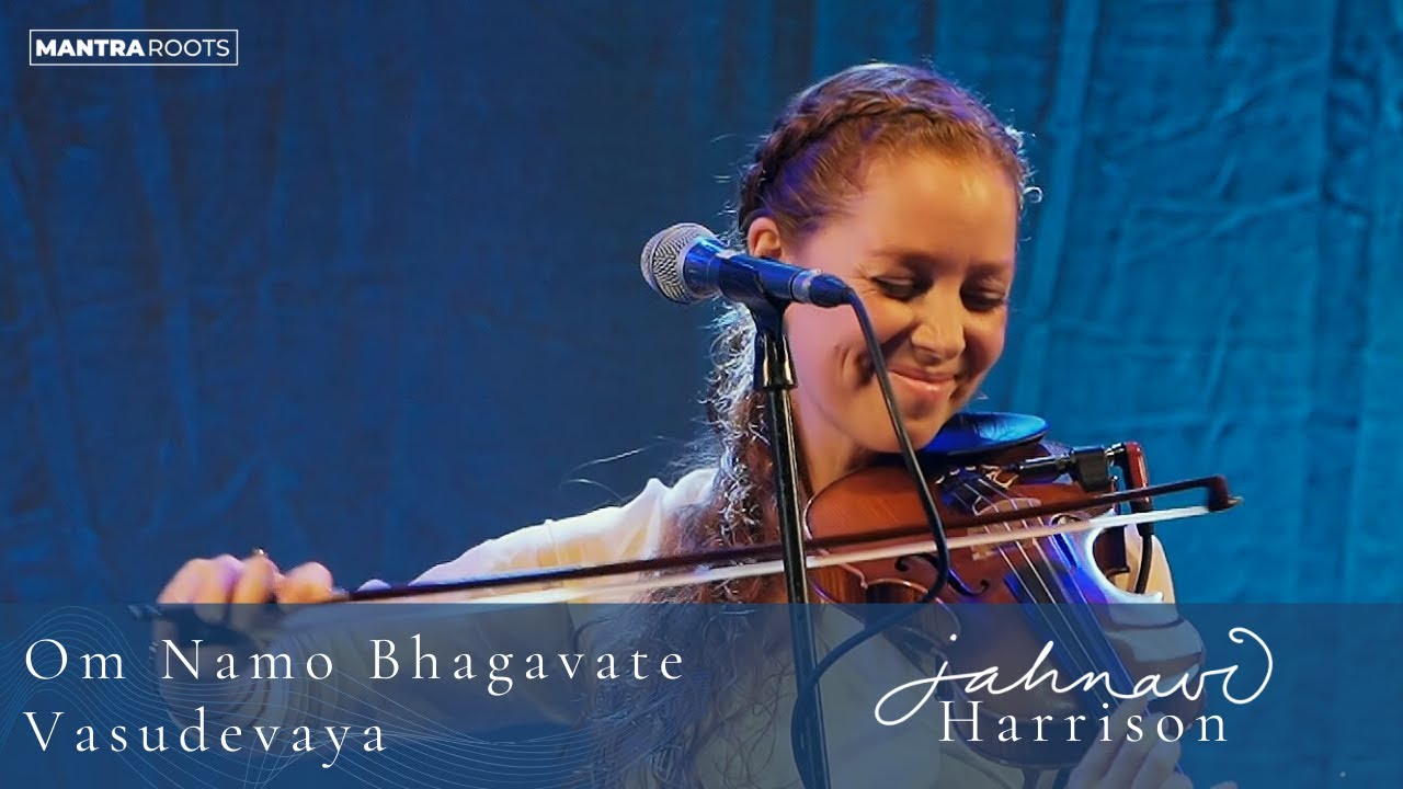 Om Namo Bhagavate Vasudevaya — Jahnavi Harrison — LIVE at The Shaw Theatre, London