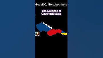The Collapse of Czechoslovakia #history #map #mapping #mapper #czechoslovakia