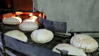 فرن الذرة - طريقة صناعة الخبز السوري