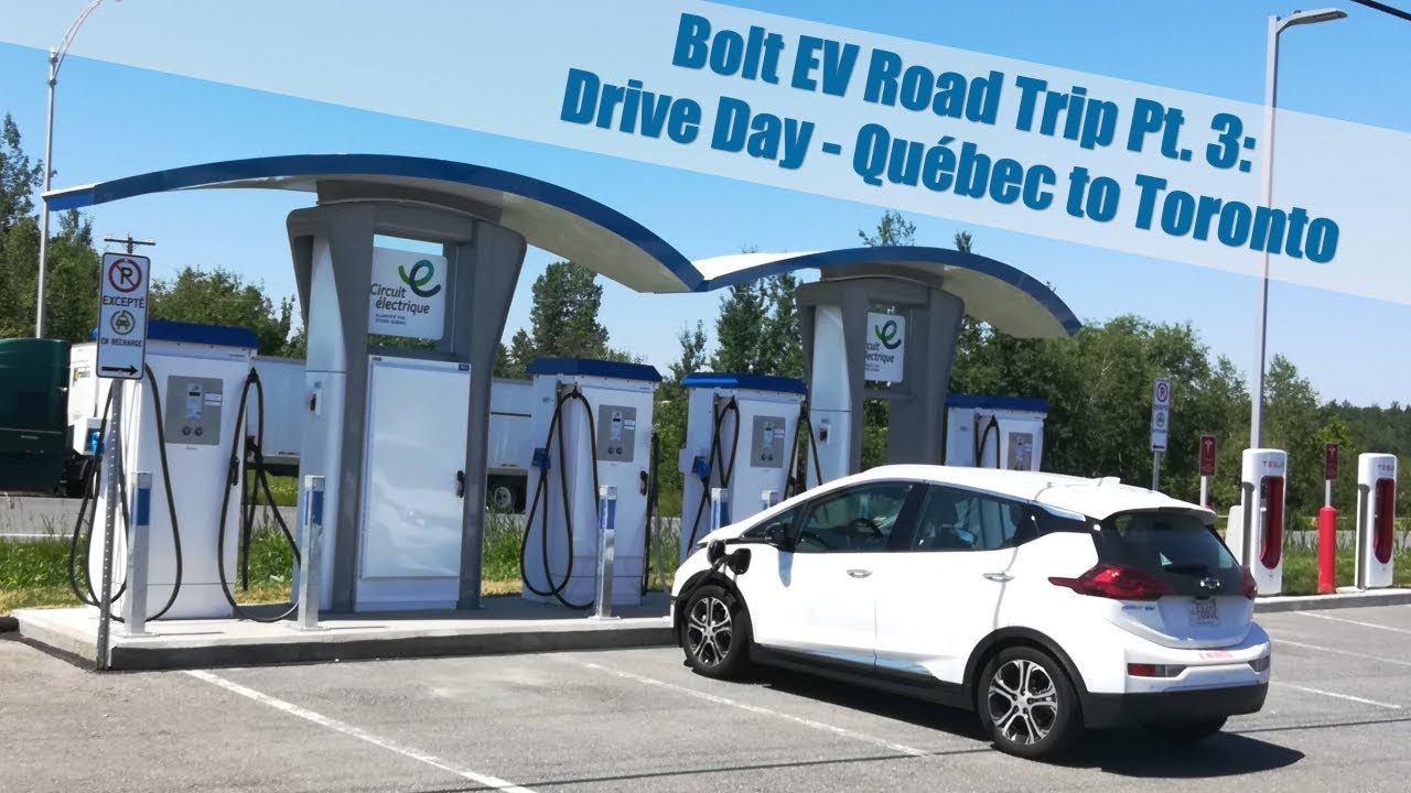 Bolt Rideshare Toronto Bolt EV Canada Road Trip Pt. 3: 500+ Mile Drive Day from Québec City to ...