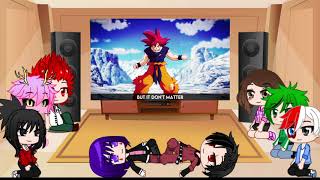 Bnhamha Reacts To Goku Level Up