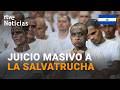 EL SALVADOR | 486 PANDILLEROS de la MARA SALVATRUCHA JUZGADOS POR 47,000 CRÍMENES | RTVE Noticias