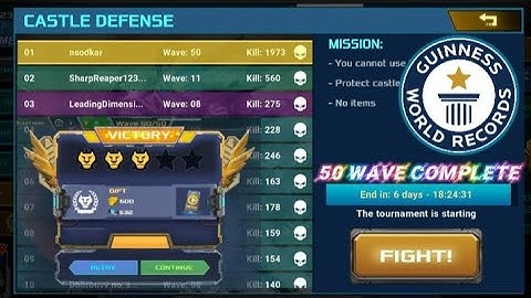 Defense Legend 3: Future War | World Record| Tournament (Top 1 Player {nsodkar} )