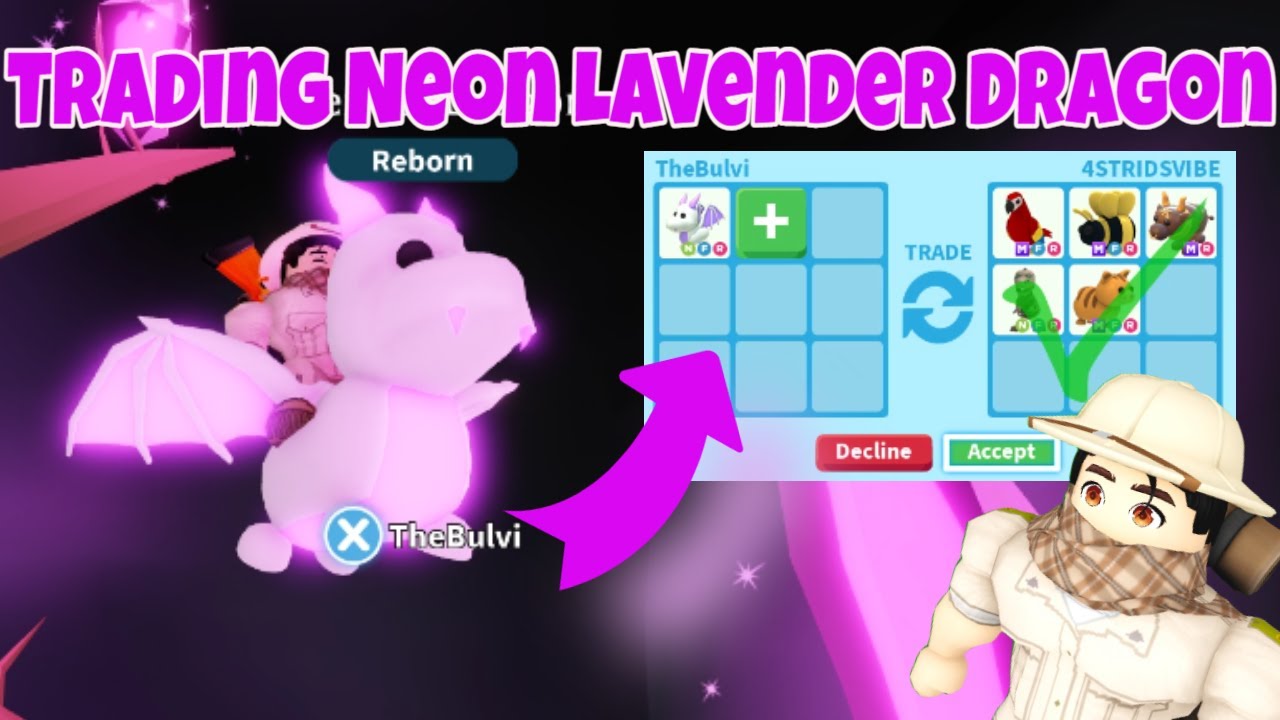 Roblox Adopt Me Trading Values - What is Lavender Dragon Worth