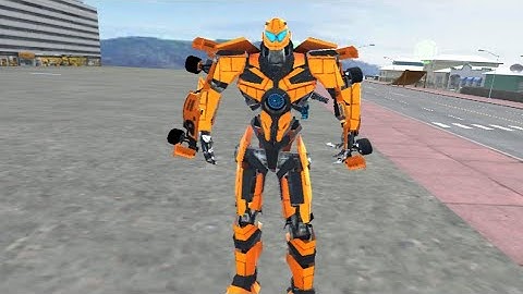 Dragon Robot Car Game - Robot Transforming  Games. Android game play