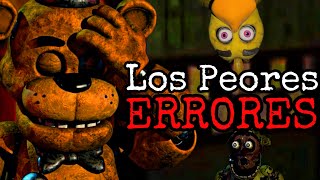 LAS PEORES CONTRADICCIONES EN FNAF