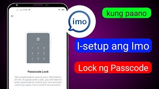 Paano i-set-up ang imo passcou lock 2025