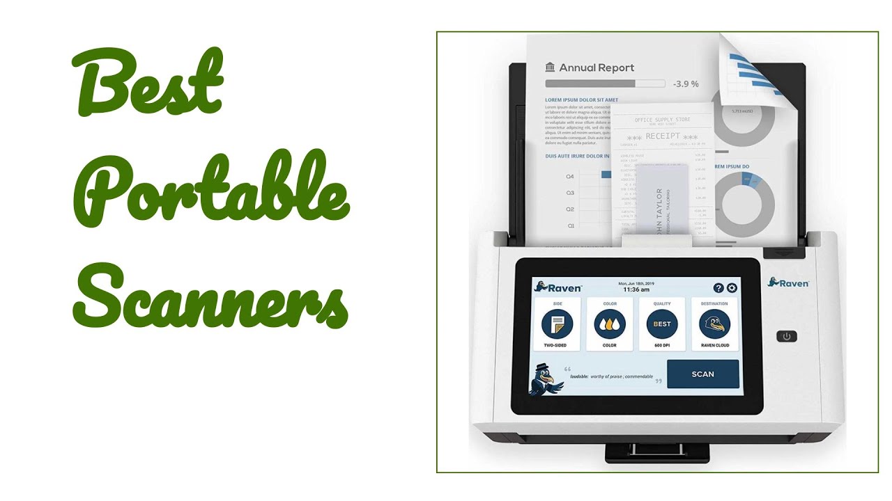 🌵7 Best Portable Scanners 2020