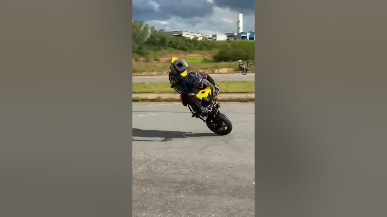 Стант райдинг трюки Kawasaki zx9r