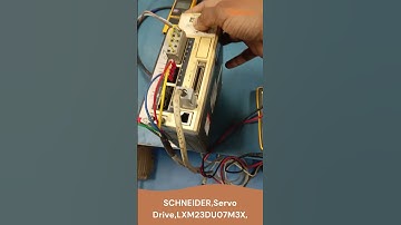 SCHNEIDER,Servo Drive,LXM23DU07M3X, #schneider #servodrive #schneiderlehre #electrical #repairing