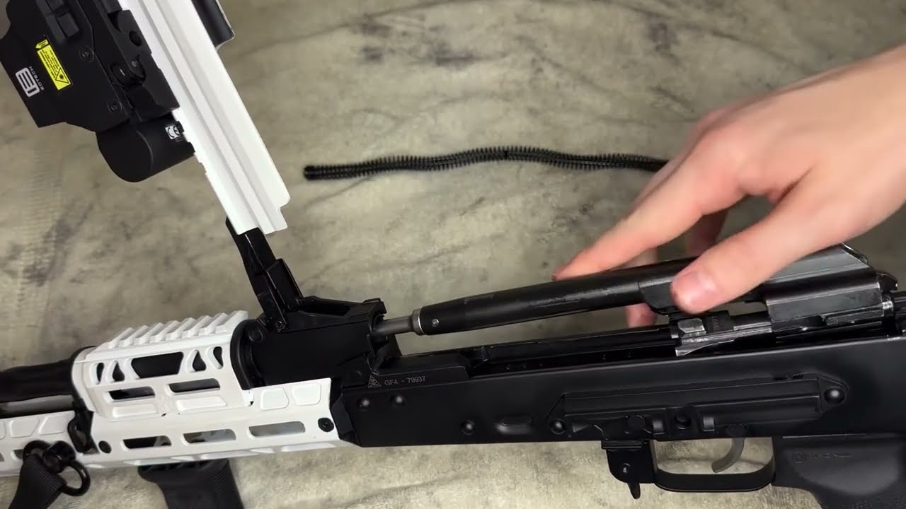 How to take apart an AK (AKM, AK47, AK74, PSA AK) - YouTube