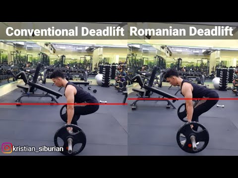 Video: Perbedaan Antara Deadlift Dan Romanian Deadlift