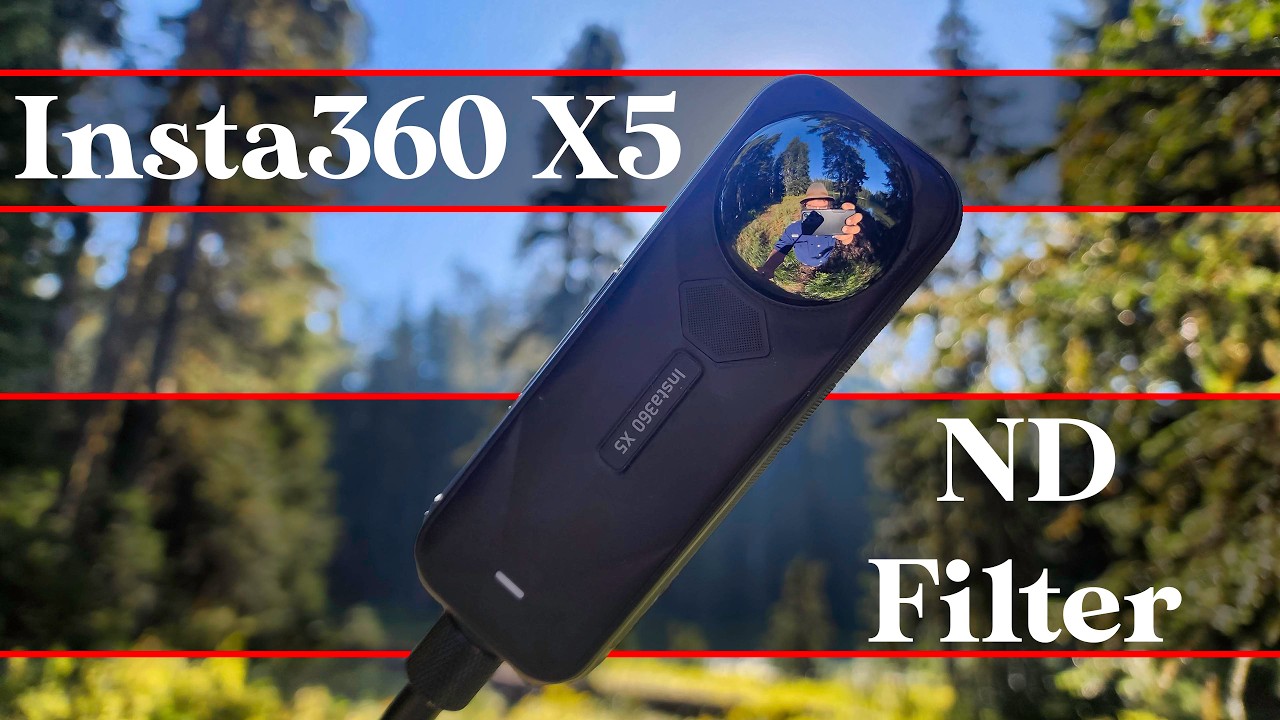 Тест фильтра нейтральной плотности Insta360 X5
