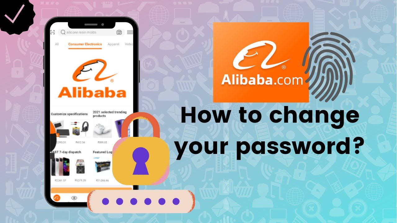 How to change your password on Alibaba?