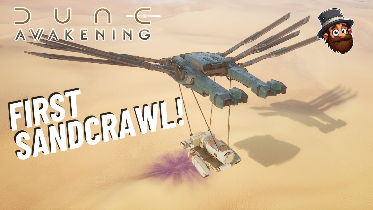 Holy Crap I Built A Sandcrawler Dune Awakening Solo Walkthrough 