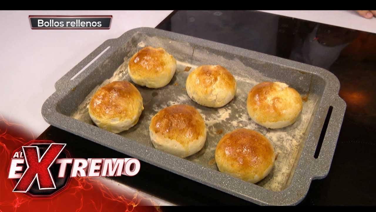 ¡Así de fácil puedes hacer unos ricos bollos caseros rellenos de queso ...