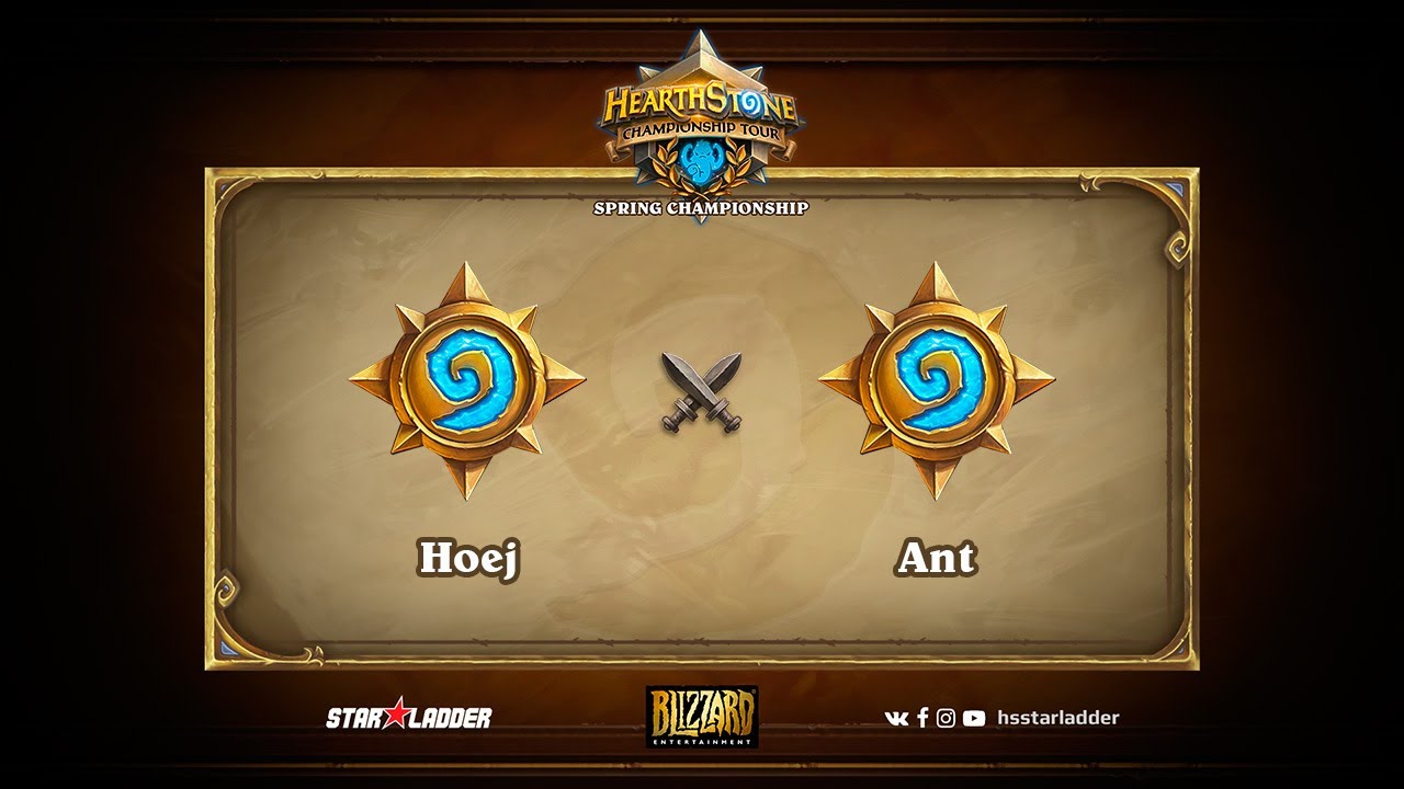 Hoej vs Ant, 1/2, Hearthstone Championship Tour Spring 2017