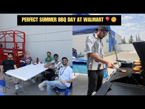 Perfect Summer BBQ Day at Walmart 🎈🌞 || Vlog - 620