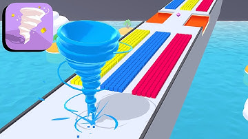 Crazy Tornado Colors - All Levels Gameplay Android,ios (Levels 16-19)