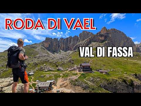 RIFUGIO RODA DI VAEL: Giro ad anello per il Vial de le Feide | CATINACCIO | VAL DI FASSA