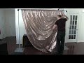 Sequin Backdrop System and new side-fill lights for iPad photobooth