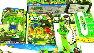 ULTIMATE TOY COLLECTION BEN 10,TRANSFORMER WATCH,3D LIGHT BUS,TELEPHONE,PROJECTOR WATCH,3D LIGHT CAR