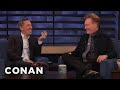 Conan teaches gad elmaleh how to promote a project on american tv  conan on tbs