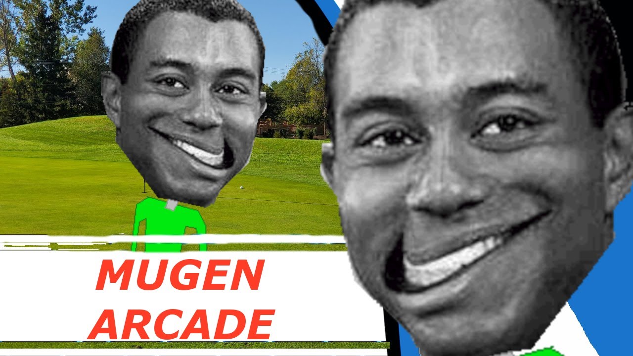 Mugen Arcade Mode with Omega Tiger Woods (2012 version)